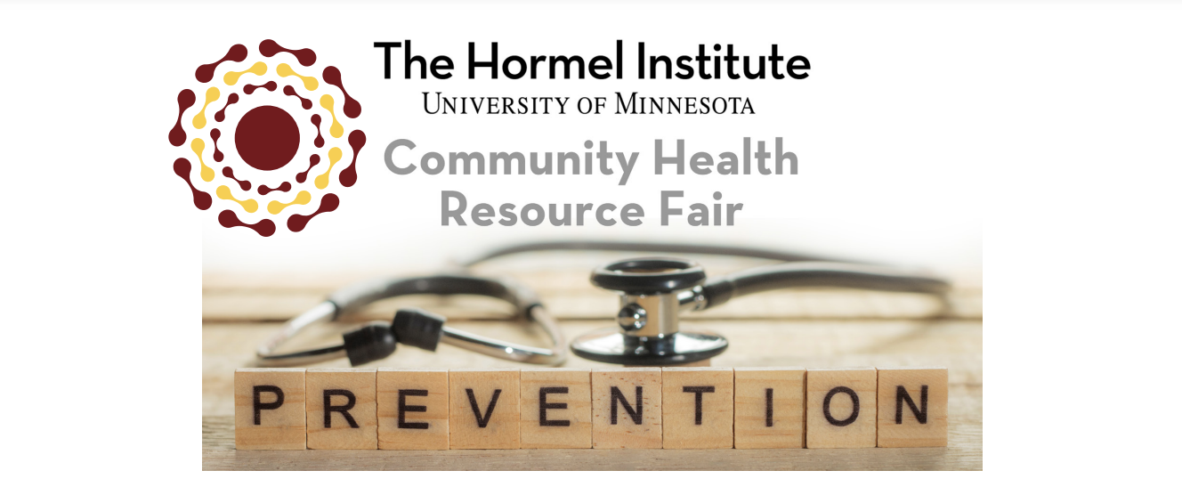 The Hormel Institute Community Health Resource Fair