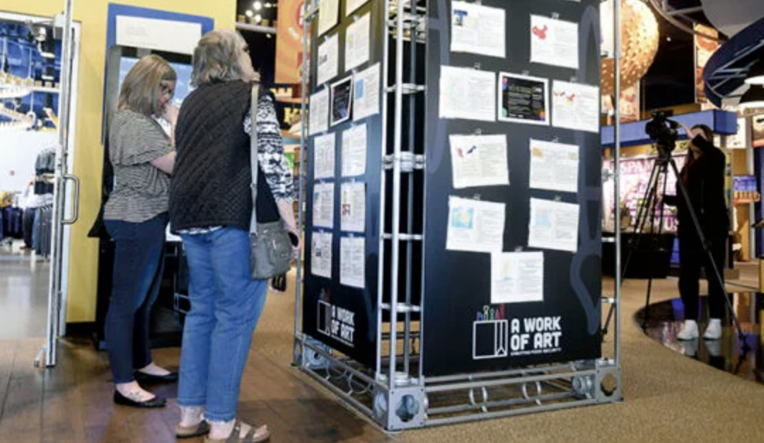 Austin Daily Herald: Student Exhibit Examined Food Insecurity Through Art