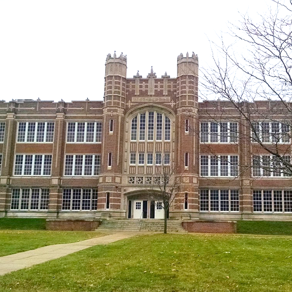 The Austin school building